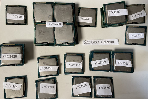 52x intel pentium celeron - celeron, cpu