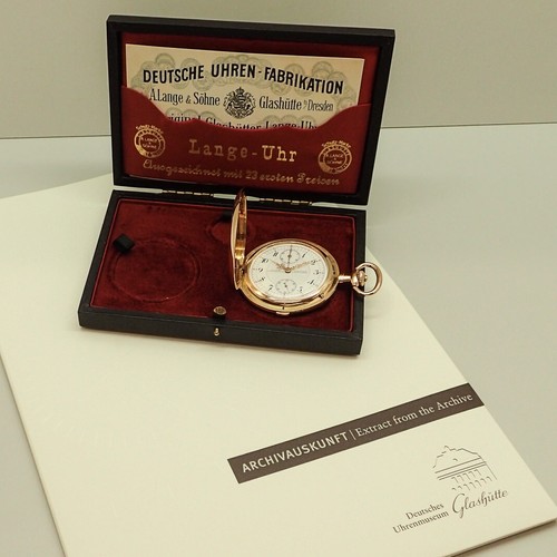 Lange söhne taschenuhr - a., &