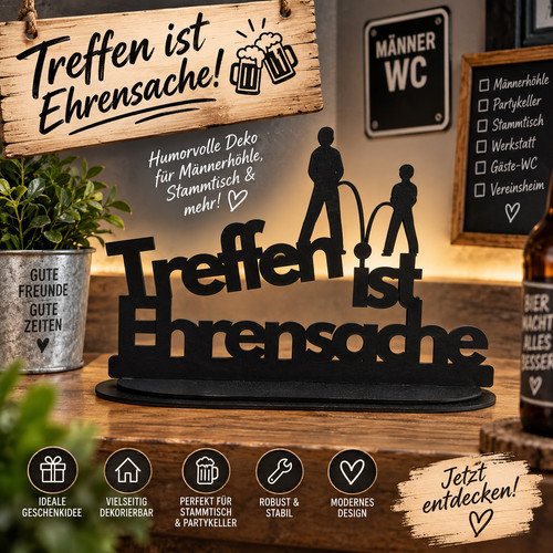 Treffen ist ehrensache deko - treffen,