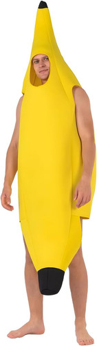 Bananen kostüm unisex - kostüm,