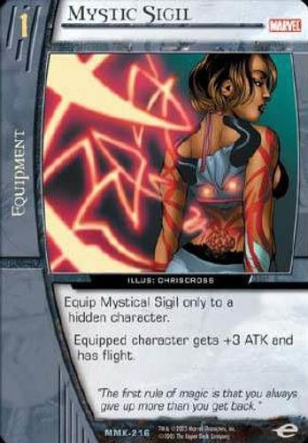 Mystic sigil marvel - -, knights