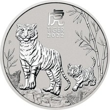 1 Oz 999,9  Silbermünze -