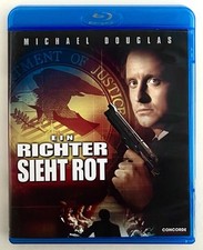 EIN RICHTER SIEHT ROT - KULT THRILLER MIT MICHAEL DOUGLAS - OOP BLU-RAY RARITÄT