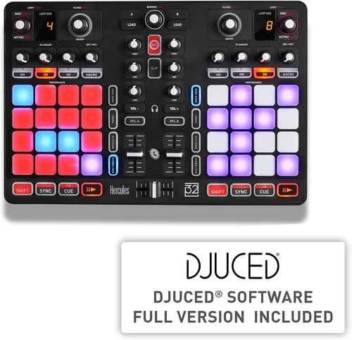 Hercules p32 2 deck usb - dj,