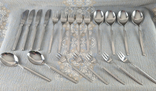 Vintage 20tlg edelstahl 8 - edelstahl, 18/8