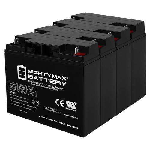 Mighty max 12v 22ah - max, replaces