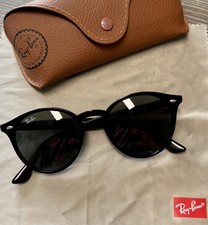 RayBan Sonnenbrille Medium (Größe:51) Gestell: Schwarz,Gläser:Grau-Grün 601/71