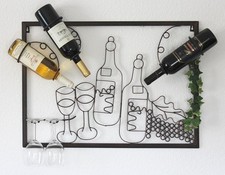 Wandbild Weinregal 091975