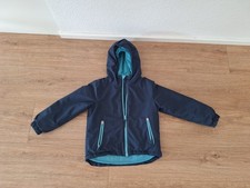 Jacke Gr. 110/116 Outdoorjacke Anorak Skijacke Winterjacke gefüttert Blau Junge