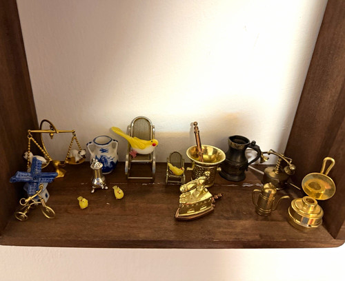 Kleine messing und keramik - kleine,