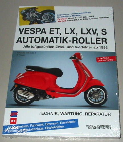 Reparaturanleitung vespa lx - vespa,