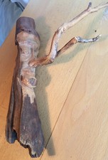 Holzschnitzerei, Wurzelsepp handgeschnitzt, rustikales Wandbild,ca. 30cm, Unikat