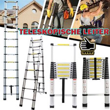 Teleskopleiter Mehrzweckleiter Aluleiter Soft Close Stehleiter Leiter Alu Ladder