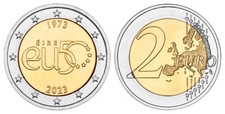 IRLAND 2 EURO 50 JAHRE EU-BEITRITT 2023 UND FRÜHERE ZUR AUSWAHL