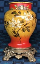 Alter Fuß Petroleumlampe