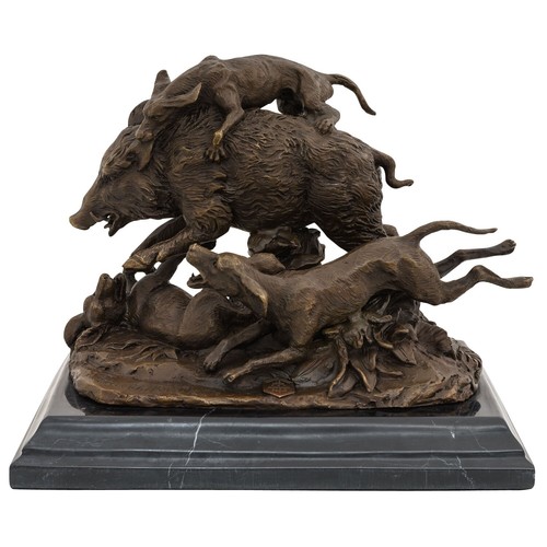 Bronzeskulptur hund - bronzeskulptur,