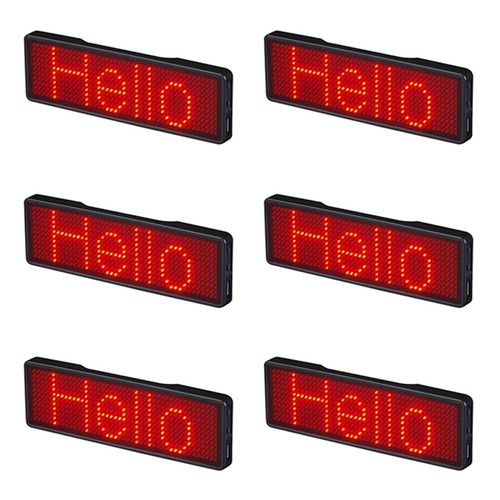 Bluetooth led namens schild - bluetooth,
