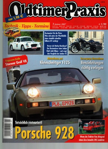 Zeitschrift oldtimer praxis 1 - oldtimer,