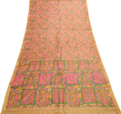 Sushila vintage brauner sari - sushila,