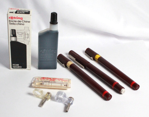 Rotring tuschestifte set - set, 3