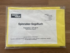 Aeronaut 7625/02 "Spinnaker-Segeltuch" gelb  (unbenutzt, OVP)