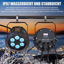 Wasserdicht IP65 LED 120W RGBW DMX PAR Bühnenlicht DJ Party Garten Outdoor Show