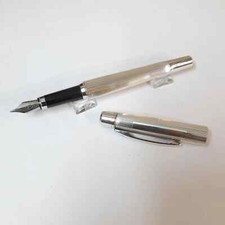 Waldmann Füllfederhalter Concorde Sterling Silber Nadelstreifenmuster - Germany