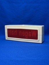 Vintage „Wagen hält“ Leuchtschild – Original Busanzeige +Rarität+ #03