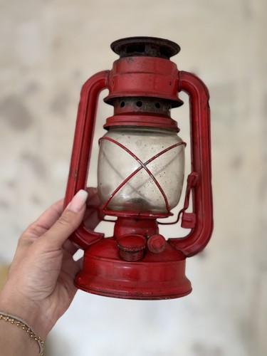 Petroleumlampe rot - petroleumlampe,