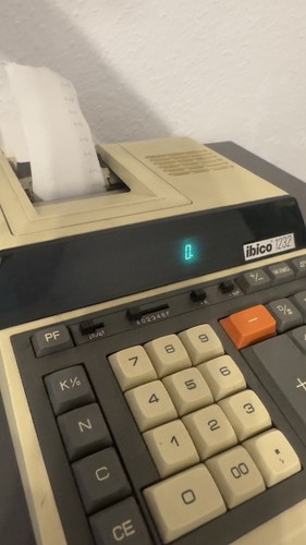 Ibico tischrechenmaschine 1232 - tischrechenmaschine,