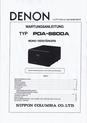 Service manual anleitung für - service,