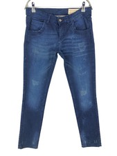 MOODS OF NORWAY Damen Gerade Regular Jeans Größe W29 L34