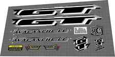 1998 GT AVALANCHE Black DECAL