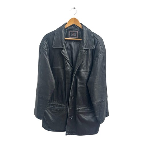 Lederjacke schwarz herren - lederjacke,