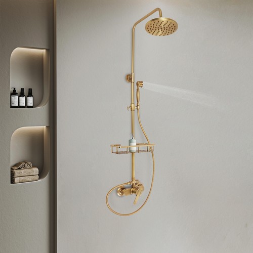 Antik retro armatur duschset - antik,