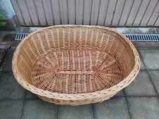 Hundekorb, Weidenkorb für einen größeren Hund