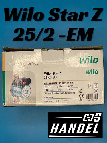 Wilo star em 180mm - 25/2,