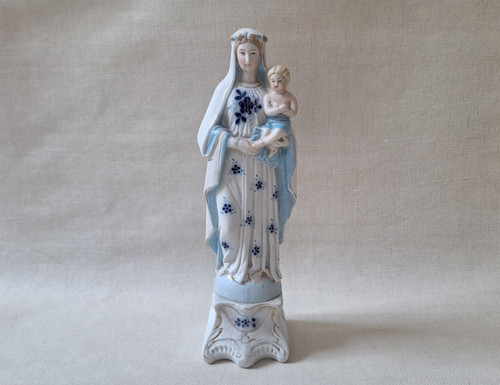 Madonna alte porzellanfigur - alte,