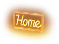 ISY IDL 1002 HOME LED-Neon-Leuchtbox