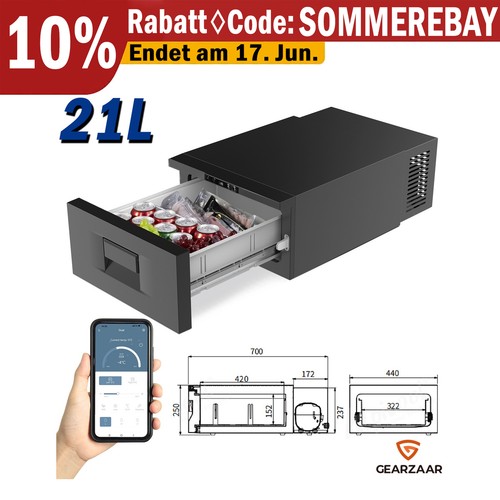 Kompressor kühlbox 21l - kompressor,