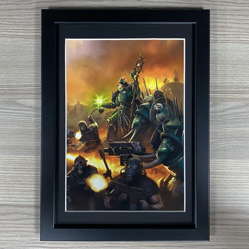 Chaos sorcerer gerahmte kunst - sorcerer,