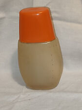 DDR  Kult Trinkflasche aus Plaste orange benutzt CAMPING SCHULE WANDERTAG