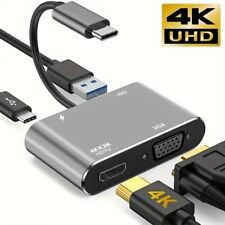 4-in-1 USB-C Adapter Hub HDMI