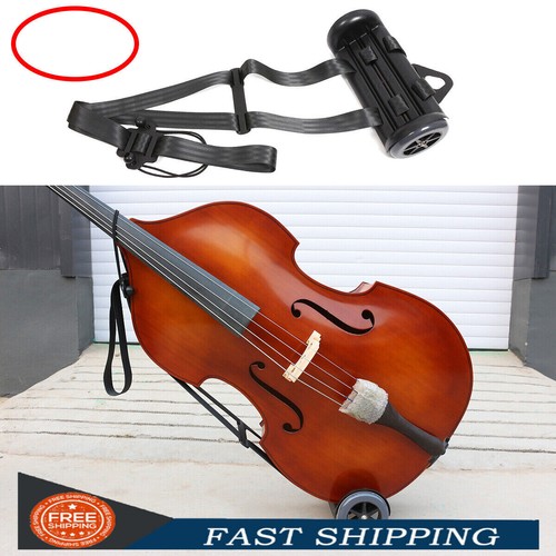 Upright bass trolley with - upright,