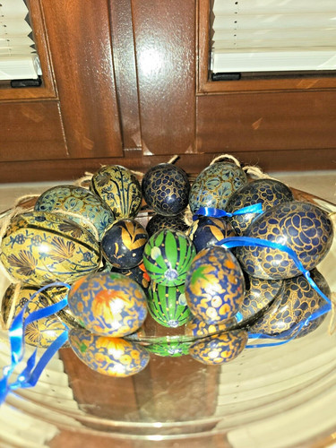Seltenes set handbemalte - set:,