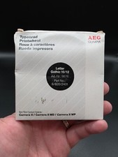 AEG Olympia Typenrad 9876