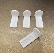 4x Ersatzteile für Plissee Klemmträgerset /  Verbesserte Plissee-Halter 