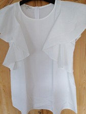 Weiße Bluse 36 Rena Marx neu