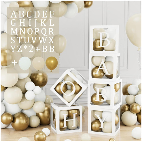 Babyparty luftballon boxen 105 - babyparty,