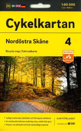 Cykelkartan blad nordöstra - cykelkartan,